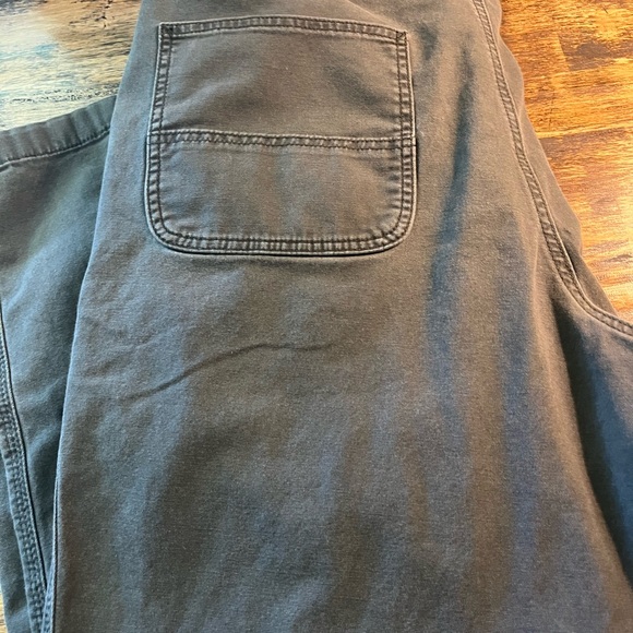Carhartt 38x30 Rugged Flex Relaxed Fit Canvas Work Pants. Dark Gray - Picture 4 of 7